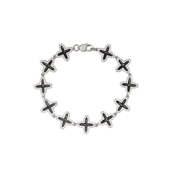Darkai Silver Bracelets Men